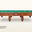 Бильярдный стол для пула "Корнет" (6 футов, сосна, борт ольха, ЛДСП 16-18) 4