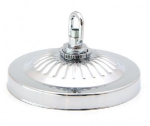 Декоративная чашка, потолочная (серебристая)