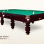 Бильярдный стол для пула "Корнет" (6 футов, сосна, борт ольха, ЛДСП 16-18) 3