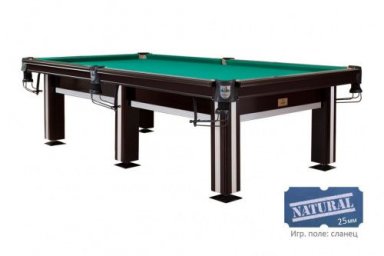 Бильярдный стол для русской пирамиды "Бронкс-Премиум" (9 футов, дуб, сланец 25мм)