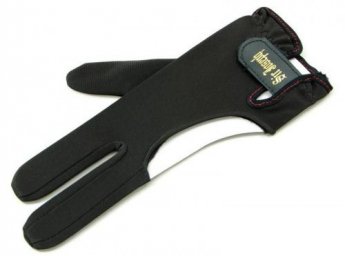 Перчатка бильярдная «Sir Joseph» (черная, на липучке) L