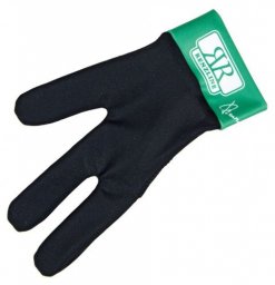 Перчатка бильярдная «Renzline» (черно-зеленая)